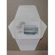 ARGENTINA ENTERO POSTAL GJ SZC-14P-37-V SOBRE CARTA POSTAL CON VISTA INTERIOR NUEVO U$ 25